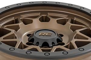 Rough Country - 78 Series Wheel Simulated Beadlock Bronze/Black 17x8.5 6x135 +0mm Rough Country - Image 4
