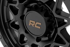 Rough Country - 78 Series Wheel Simulated Beadlock Black 18x9 8x6.5 -12mm Rough Country - Image 5