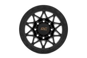 Rough Country - 78 Series Wheel Simulated Beadlock Black 18x9 8x170 -12mm Rough Country - Image 2