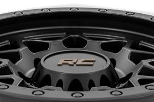 Rough Country - 78 Series Wheel Simulated Beadlock Black 18x9 8x170 -12mm Rough Country - Image 6