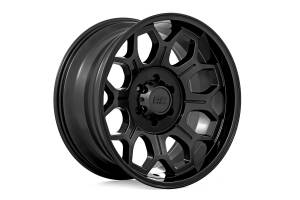 Rough Country - 77 Series Wheel One-Piece Semi Gloss Black 20x9 6x5.5 0mm Rough Country - Image 3