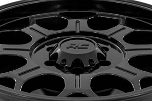 Rough Country - 77 Series Wheel One-Piece Semi Gloss Black 20x9 6x5.5 +18mm Rough Country - Image 5