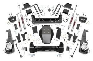 7 Inch Lift Kit Torsion Drop w/ Overloads Silverado/Sierra 2500HD/3500HD (20-26) Rough Country