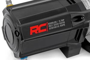 Rough Country - 6500-LB Winch W/ Remote UTV Synthetic Rope Rough Country - Image 3