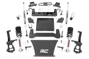 Rough Country - 6 Inch Lift Kit N3 Struts Chevy Silverado 1500 4WD (2025-2026) Rough Country - Image 1
