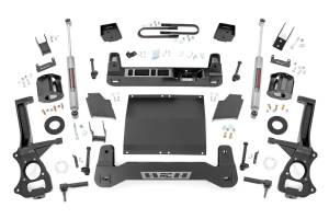 6 Inch Lift Kit Mono Leaf Rear Diesel GMC Sierra 1500 2WD/4WD (25-26) Rough Country