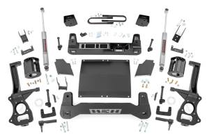6 Inch Lift Kit Mono Leaf Rear Diesel Chevy Silverado 1500 4WD (25-26) Rough Country