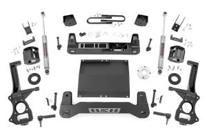6 Inch Lift Kit Mono Leaf Rear Diesel Chevy Silverado 1500 2WD (25-26) Rough Country