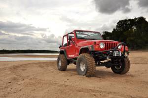 Rough Country - 6 Inch Lift Kit Long Arm V2 Jeep Wrangler TJ 4WD (1997-2006) Rough Country - Image 3