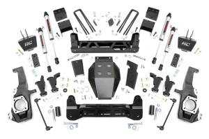 5 Inch Lift Kit Torsion Drop V2 w/ Overloads Silverado/Sierra 2500HD/3500HD (20-26) Rough Country