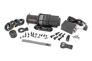 Rough Country - 4500-LB Winch W/ Remote UTV Synthetic Rope Rough Country - Image 1