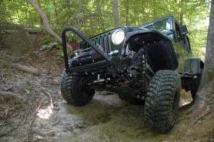 Rough Country - 4 Inch Lift Kit X-Series M1 Jeep Wrangler TJ (97-06)/Wrangler Unlimited (04-06) Rough Country - Image 3