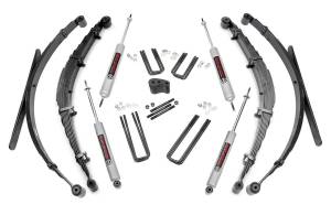 Rough Country - 4 Inch Lift Kit Rear Springs Ford F-250 4WD (1977-1979) Rough Country - Image 1