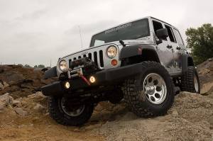 Rough Country - 4 Inch Lift Kit M1R Jeep Wrangler Unlimited 2WD/4WD (2007-2018) Rough Country - Image 3
