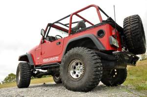 Rough Country - 4 Inch Lift Kit Long Arm M1 Jeep Wrangler TJ 4WD (1997-2006) Rough Country - Image 4
