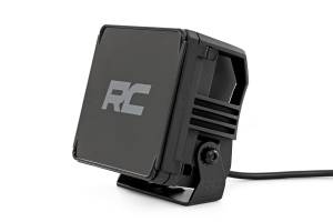 Rough Country - 4 Inch LED Amber Light Pods Square Amber DRL Pair Rough Country - Image 3