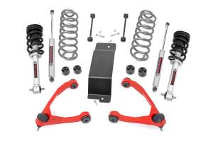 3.5 Inch Lift Kit N3 Struts Forged UCAs RED Chevy/GMC SUV 1500 (07-20) Rough Country