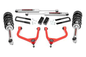 3.5 Inch Lift Kit N3 Struts Chevy Silverado 1500 2WD/4WD (2019-2024 & Classic) Rough Country