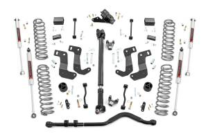 3.5 Inch Lift Kit C/A Drop Front D/S M1 Jeep Wrangler JL Rubicon (18-23) Rough Country