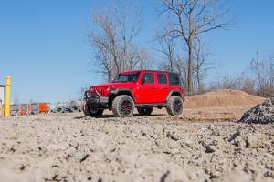Rough Country - 3.5 Inch Lift Kit Adj Lower FR D/S M1 Jeep Wrangler Unlimited (18-23) Rough Country - Image 6