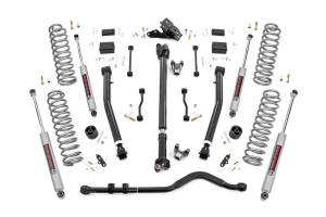 3.5 Inch Lift Kit Adj Lower FR D/S Jeep Wrangler JL 4WD (2024-2026) Rough Country