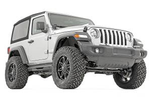 Rough Country - 3.5 Inch Lift Kit Adj LCA FR D/S M1R Jeep Wrangler JL Rubicon (18-23) Rough Country - Image 3