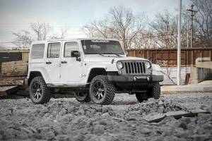 Rough Country - 2.5 Inch Lift Kit Coils M1 Jeep Wrangler Unlimited 2WD/4WD (2007-2018) Rough Country - Image 5