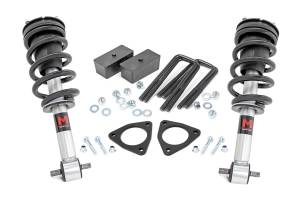 2.5 Inch Lift Kit Alu/Cast Steel M1 Strut Silverado/Sierra 1500 (07-18) Rough Country