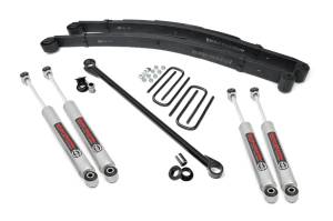 2.5 Inch Leveling Kit Leaf Spring Ford F-250/F-350 Super Duty 4WD (99-04) Rough Country