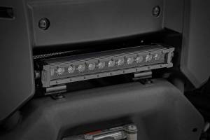 Rough Country - 12 Inch Black Series LED Light Bar Single Row Amber DRL Rough Country - Image 6