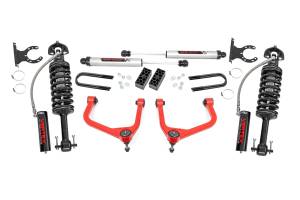 Rough Country - 3.5 Inch Lift Kit Vertex/V2 Rear Mono Leaf Red Chevy Silverado 1500 (22-24) Rough Country - Image 1