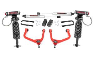 Rough Country - 3.5 Inch Lift Kit Vertex/V2 Red GMC Sierra 1500 2WD/4WD (2025-2026) Rough Country - Image 1