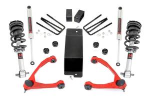 Rough Country - 3.5 Inch Lift Kit UCA M1 Struts Red Silverado/Sierra 1500 (07-13) Rough Country - Image 1