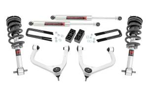 Rough Country - 3.5 Inch Lift Kit M1 Struts/M1 Chevy Silverado 1500 2WD/4WD (2019-2024) Rough Country - Image 1