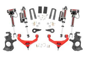 3.5 Inch Lift Kit Knuckle Vertex w/ Overloads Red Silverado/Sierra 2500HD/3500HD (11-19) Rough Country