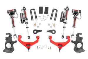 Rough Country - 3.5 Inch Lift Kit Knuckle Vertex Red Silverado/Sierra 2500HD/3500HD (11-19) Rough Country - Image 1