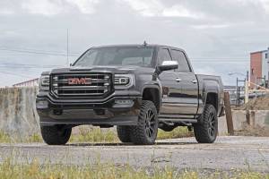 Rough Country - 3.5 Inch Lift Kit Forged UCA Vertex/V2 Red Silverado/Sierra 1500 (07-16) Rough Country - Image 2