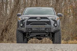 Rough Country - 3 Inch Lift Kit Upper Control Arms RR Coils M1 Struts Red Toyota 4Runner (10-24) Rough Country - Image 6