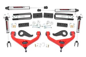 3 Inch Lift Kit UCAs V2 Red Silverado/Sierra 2500HD/3500HD (20-26) Rough Country