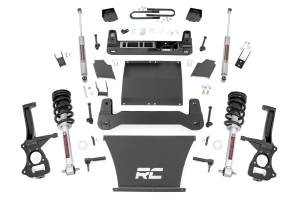 6 Inch Lift Kit Mono Leaf Rear N3 Struts GMC Sierra 1500 (25-26) Rough Country