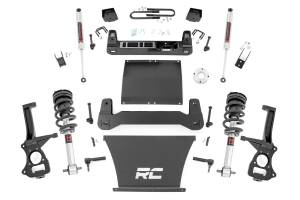 6 Inch Lift Kit Mono Leaf Rear M1 Struts/M1 Chevy Silverado 1500 2WD (25-26) Rough Country