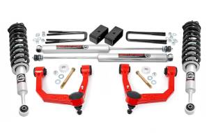 3.5 Inch Lift Kit Red UCA N3 Struts Toyota Tacoma 2WD/4WD (2005-2023) Rough Country