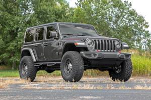 Rough Country - 3.5 Inch Lift Kit Adj Lower FR D/S Rubicon Jeep Wrangler Unlimited 4WD (24-26) Rough Country - Image 4