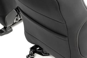 Rough Country - Seat Covers Gray FR & RR Crew Cab Toyota Tacoma 2WD/4WD (2005-2015) Rough Country - Image 4