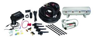 Air Lift - Air Lift Performance 3H (3/8 Air Line 2.5 Gal Raw Aluminum Tank VIAIR 444C Comp) - 27696 - Image 1
