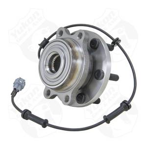 Yukon front unit bearing & hub assembly for '05-'13 Nissan, 4WD with ABS
