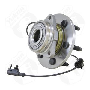 Yukon front unit bearing & hub assembly for '07-'13 GM 1/2 ton, with ABS, 6 studs