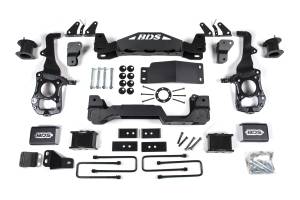 BDS Suspension BDS steps up the performance and capability of the 2021-2026 Ford F150 trucks factory equipped with CCD (Continuously Controlled Damping) with a 6-inch suspension lift kit. Designed to improve stance, performance, and capability, this ki