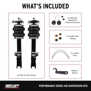 Air Lift - Air Lift Performance 15-23 Ford Mustang S550/24-25 S650 Air Suspension Front Kit - 76007 - Image 2