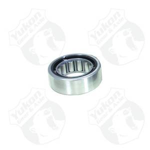 Conversion bearing for small bearing Ford 9" axle in large bearing housing.
